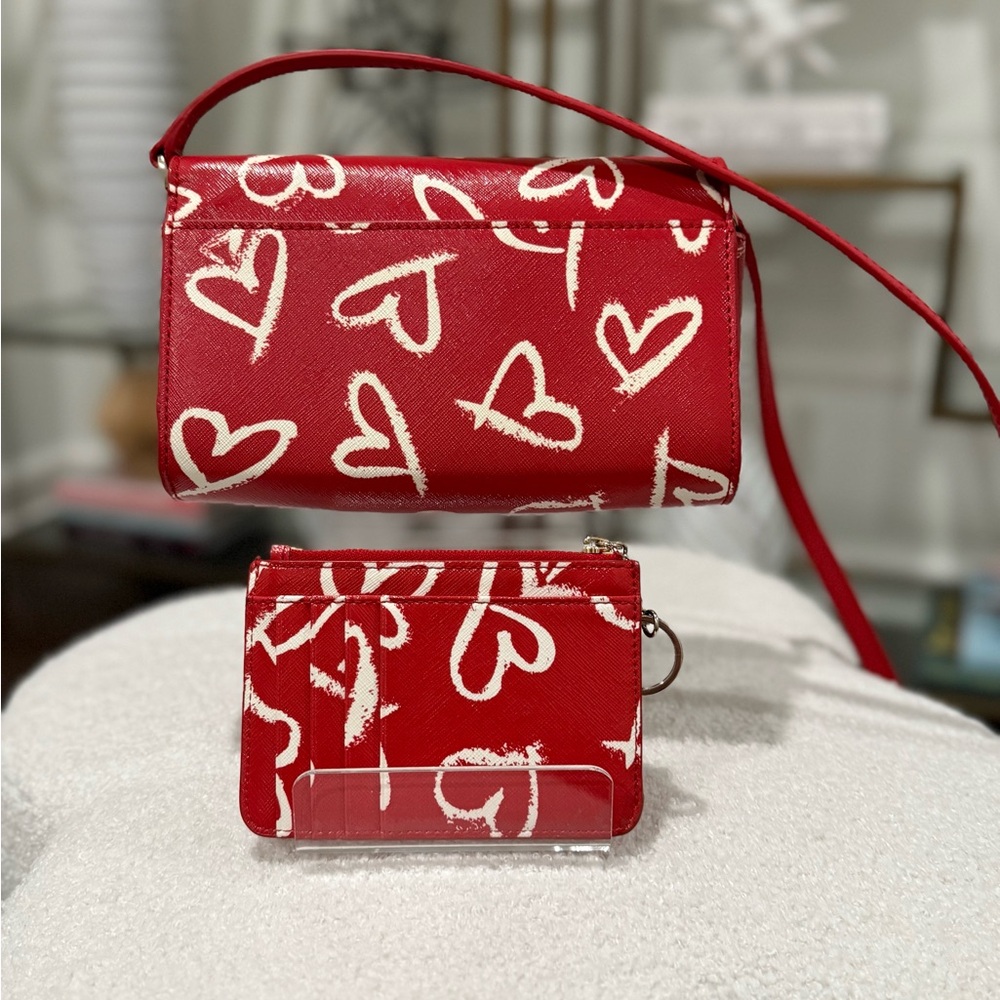 Kate Spade Heart Sketch Crossbody Set - Picture 5 of 7